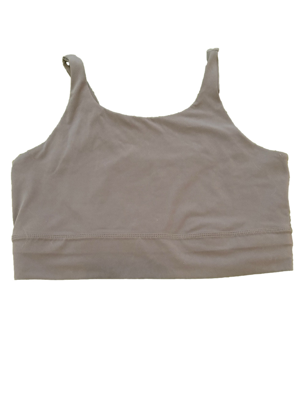 Nike Yoga Pullover Sports Bra No padding Blue Gray Large